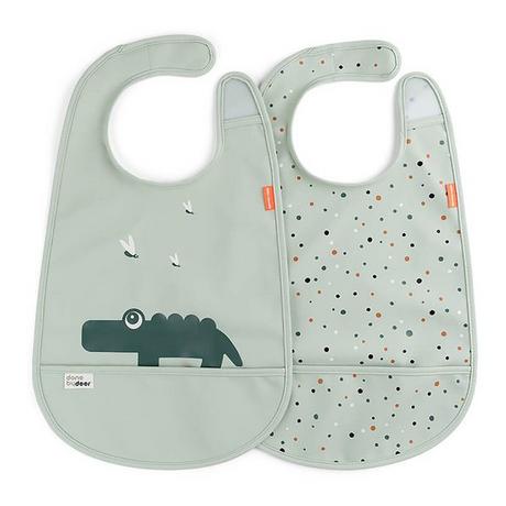 done by deer  Lot de 2 bavoirs 