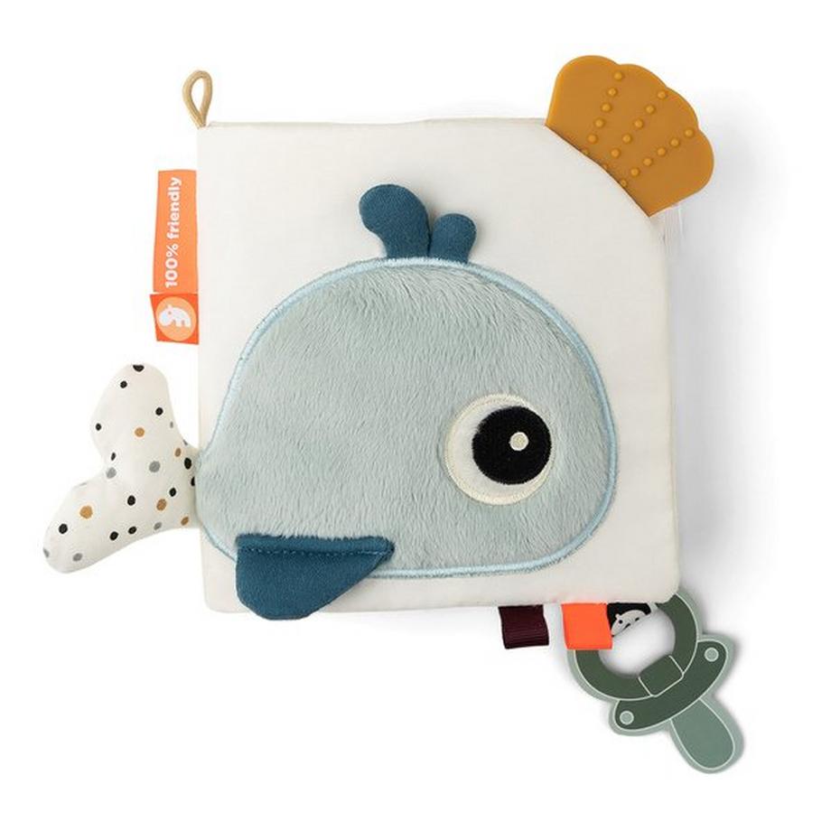 Livre d'éveil en peluche