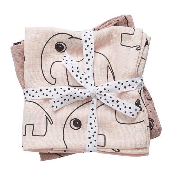 Image of done by deer Burp cloth 2-pack Co - ONE SIZE