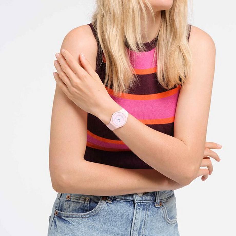 swatch SKIN CARICIA ROSA Orologio analogico 