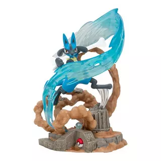 Pokémon  Deluxe Statue Lucario 33 cm Multicolor