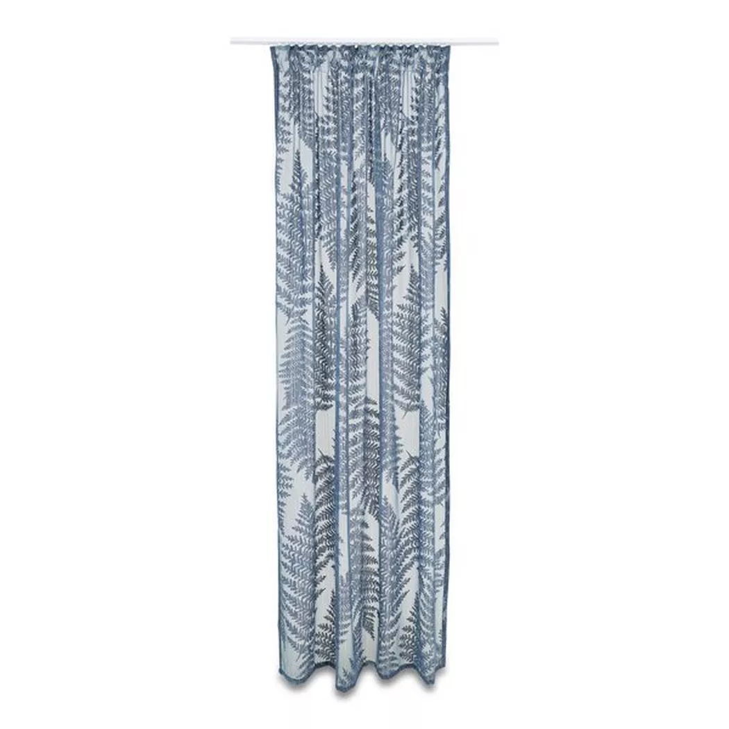 Manor Collections - Fertigvorhang Burnout, 140 x 250 cm, Blau