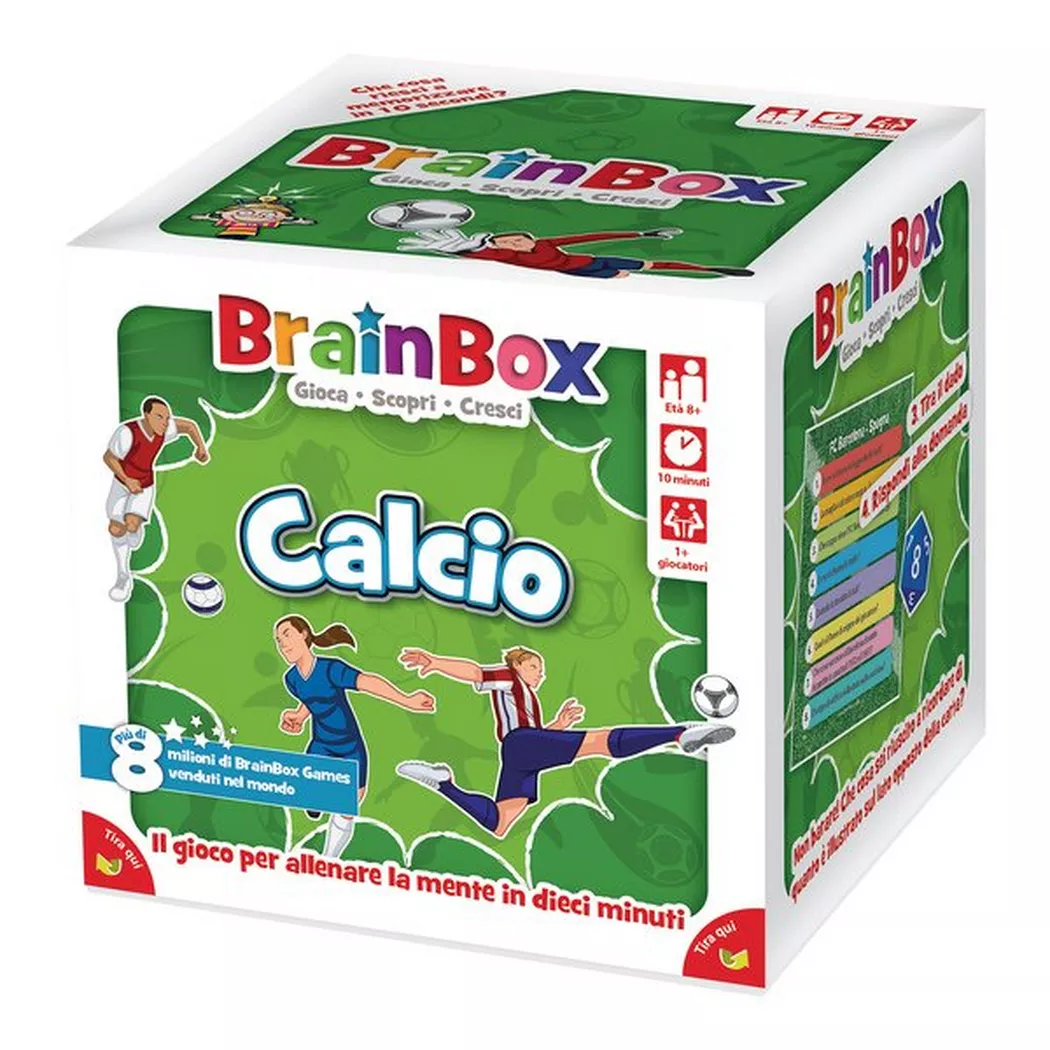 Brain Box - Calcio, Italienisch, Multicolor