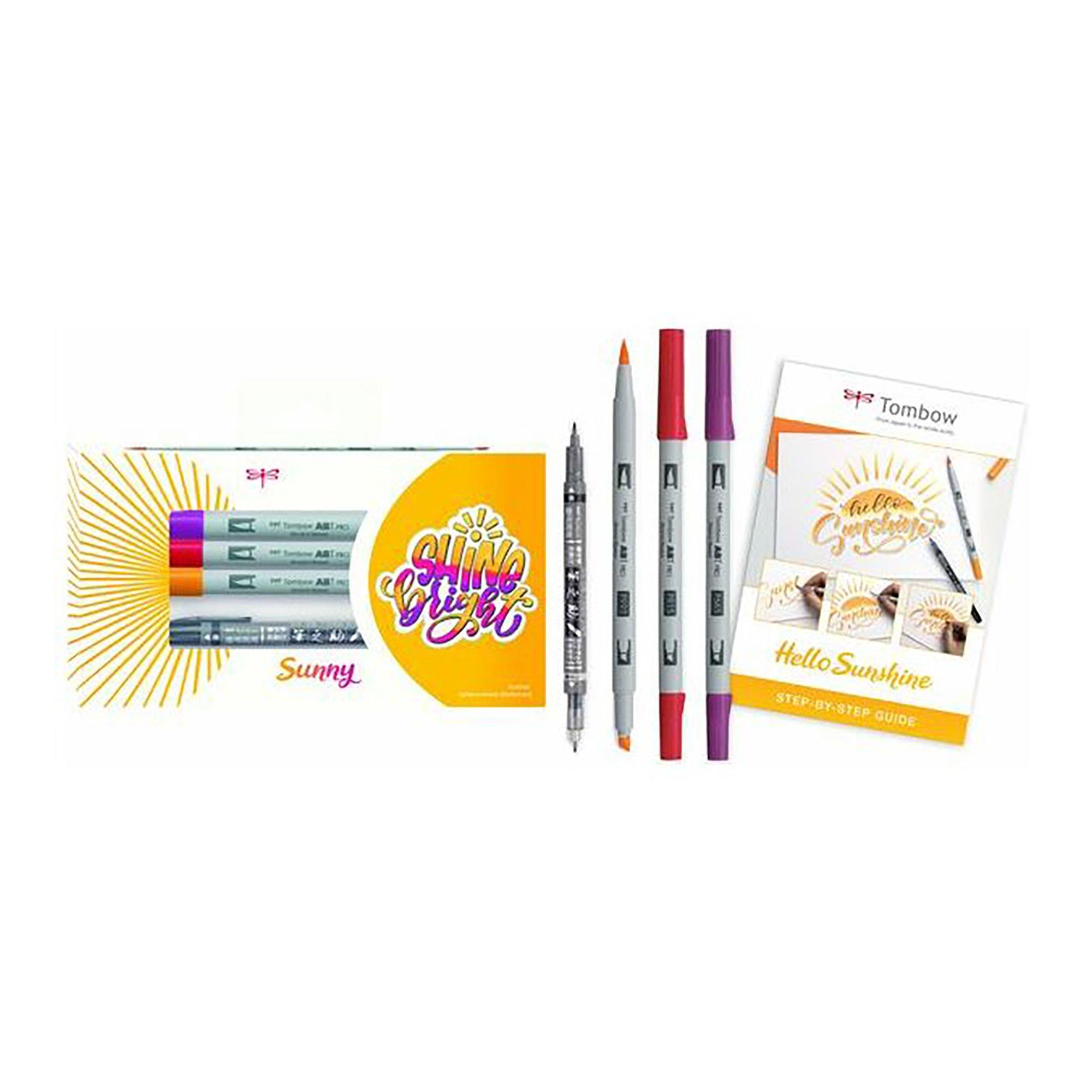 Tombow Pinselstifte Set Sunny Lettering Set 