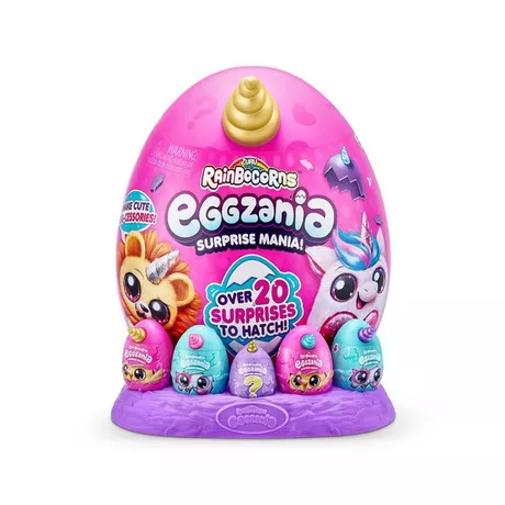 ZURU  Rainbocorns Eggzania, Zufallsauswahl Multicolor
