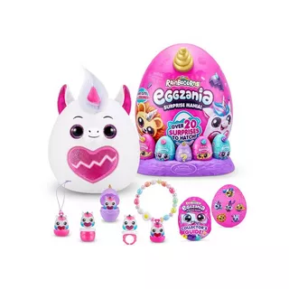 ZURU  Rainbocorns Eggzania, Zufallsauswahl Multicolor