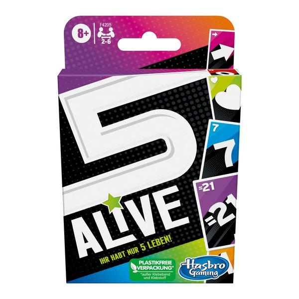 Hasbro Games  5 Alive Kartenspiel, Allemand 