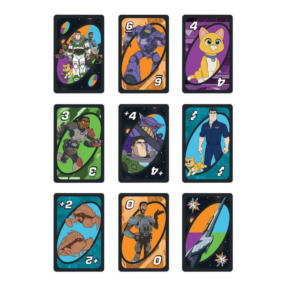 Mattel Games  UNO Disney Pixar Lightyear 