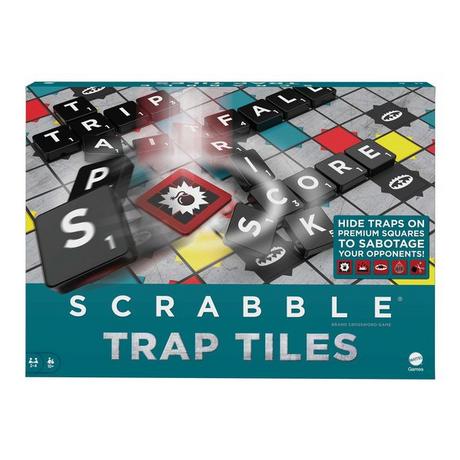 Mattel Games  Scrabble Trap Tiles, Deutsch 