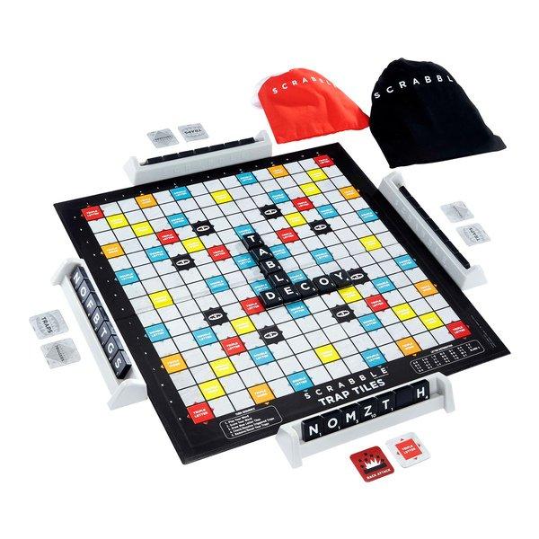 Mattel Games  Scrabble Trap Tiles, Tedesco 