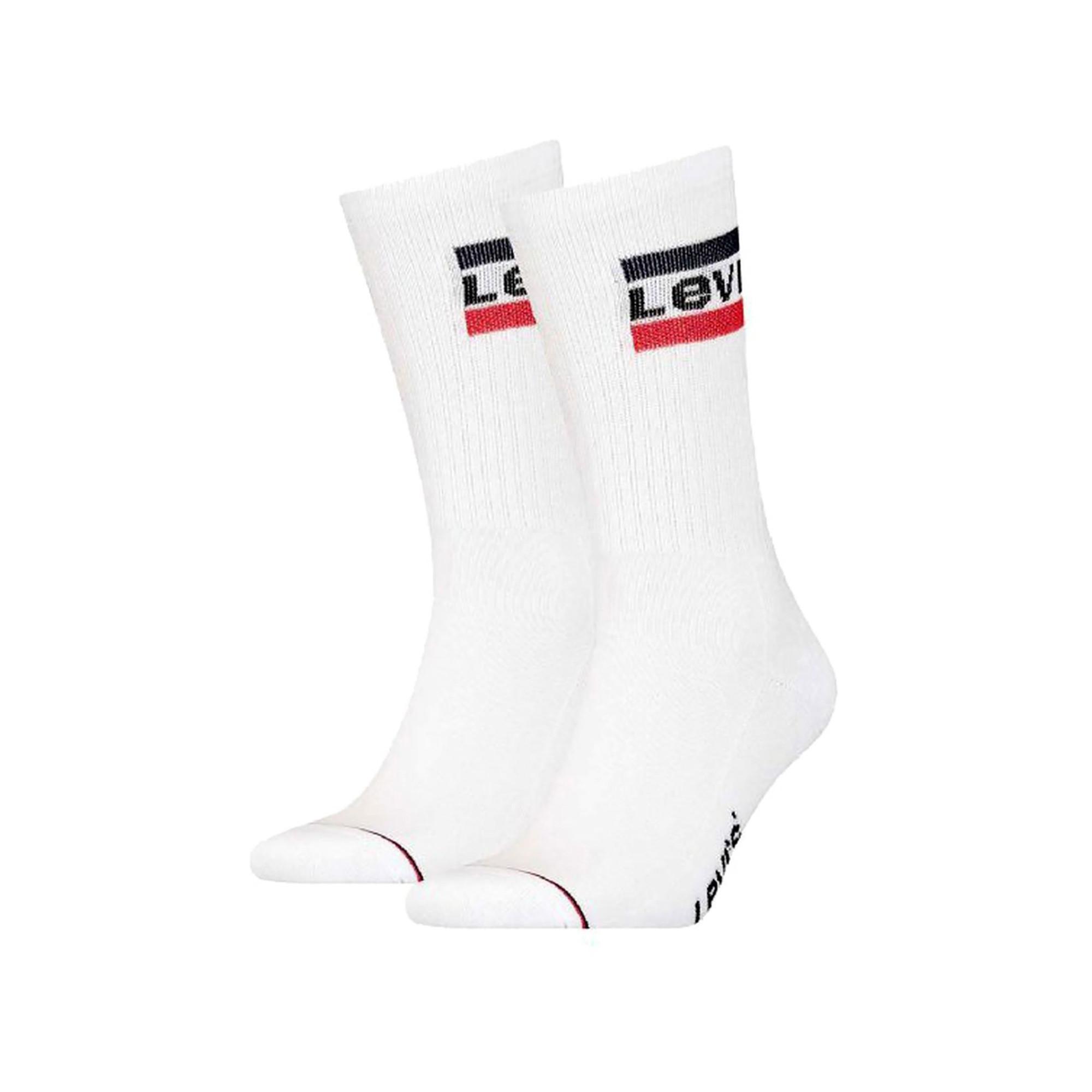 Image of Duopack, Wadenlange Socken Herren Weiss 43-46