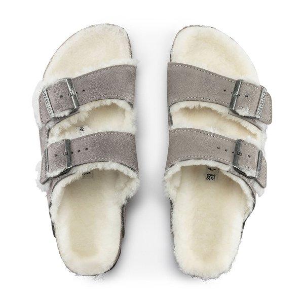 BIRKENSTOCK ARIZONA SHEARLING Sandalen, Flat 