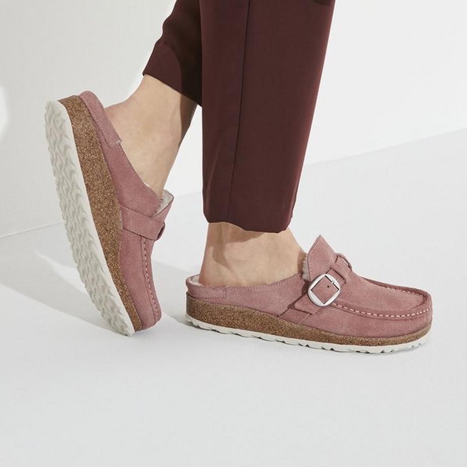 BIRKENSTOCK BUCKLEY SHEARLING Mules 