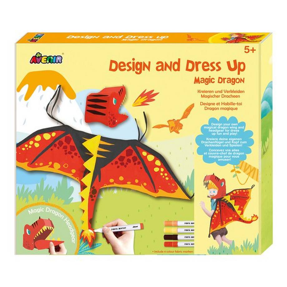 Design and Dress Up Set - Drachen