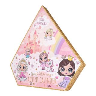 Accentra Little Princess Advent calendar LITTLE PRINCESS in diamond shaped box 