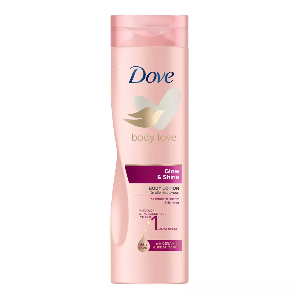 Dove body love Glow & Shine Body Lotion (250ml)
