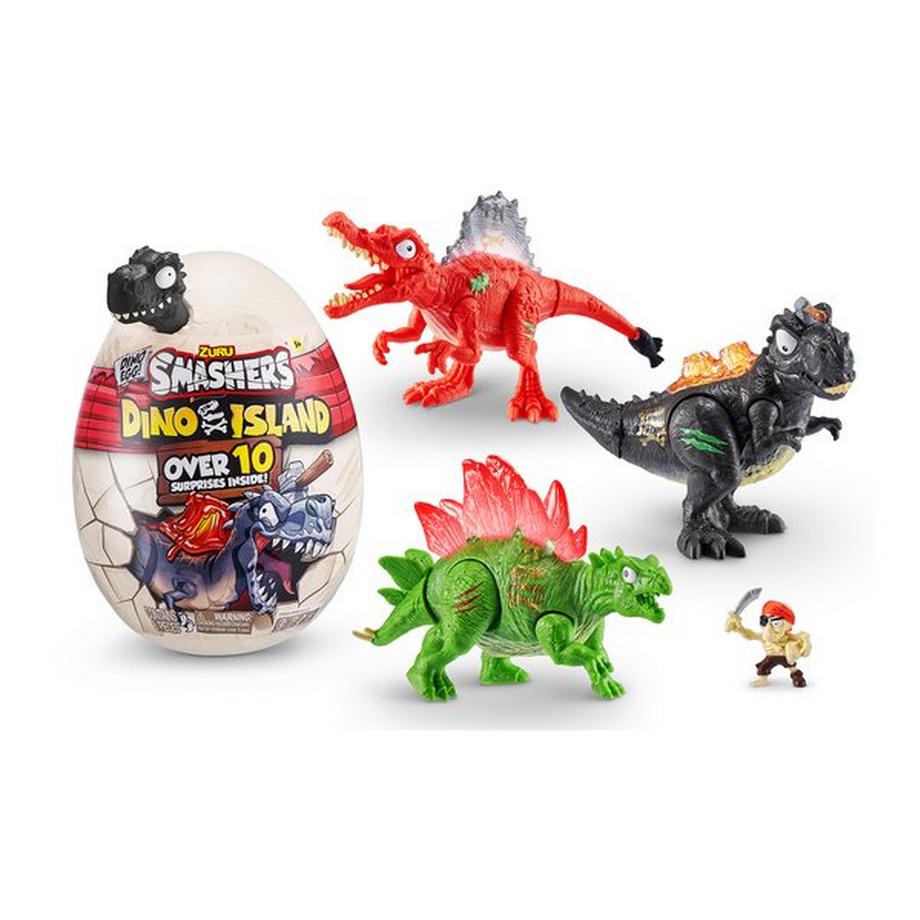 ZURU  Smashers Mini Dino Island Egg, Zufallsauswahl 