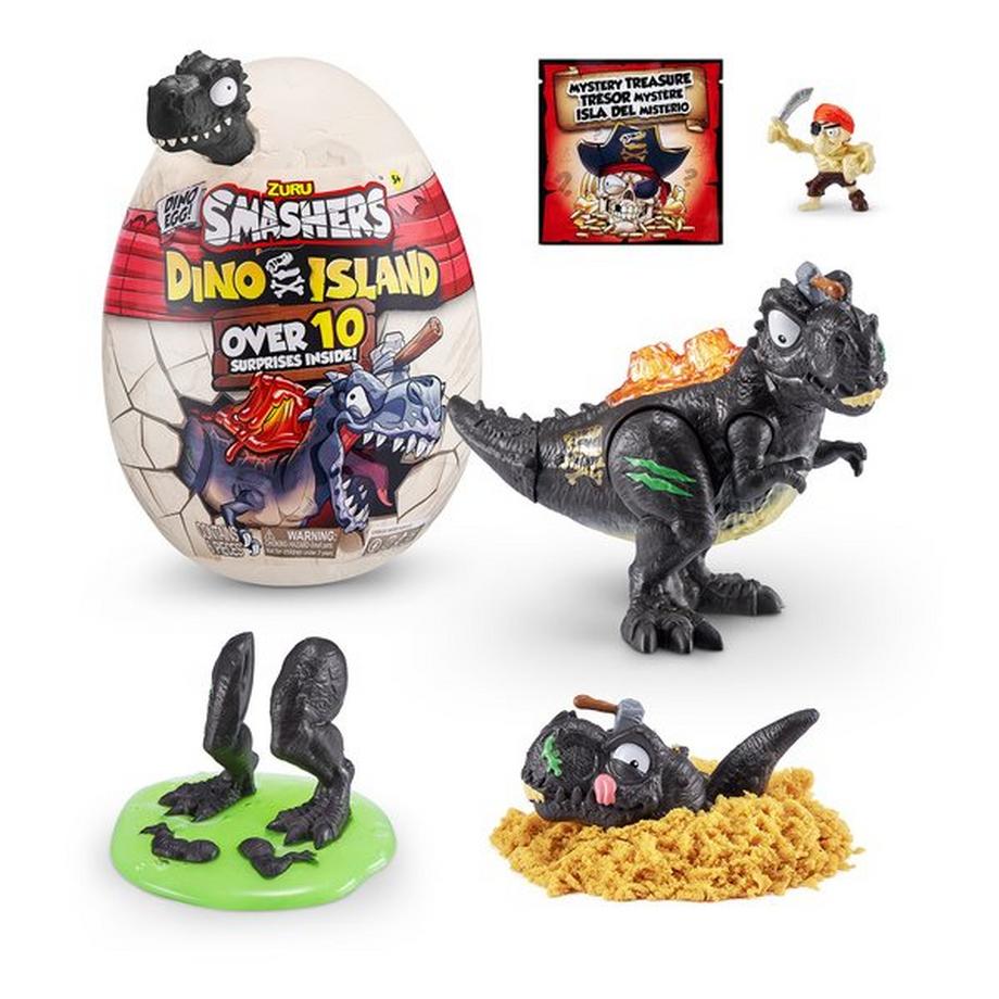 ZURU  Smashers Mini Dino Island Egg, Zufallsauswahl 