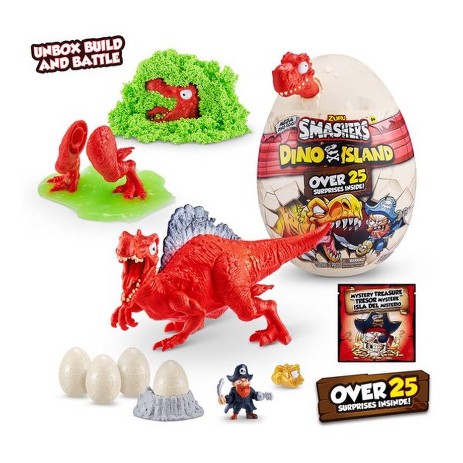 ZURU  Smashers Dino Island - Epic Egg, modelli assortiti 