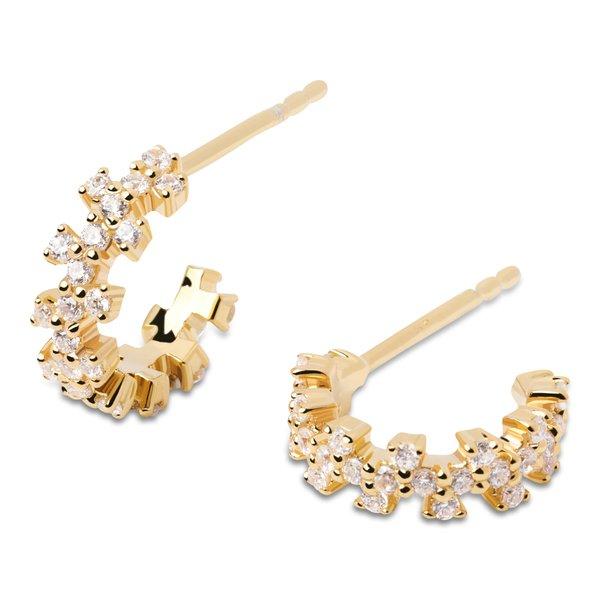 Image of Ohrringe Damen Gold 10mm