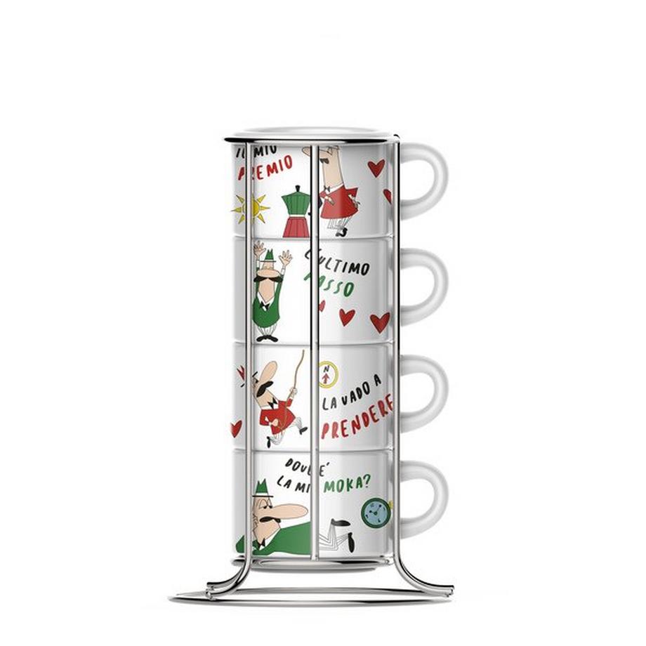 BIALETTI Tassen-Set CAPPUCCINO 