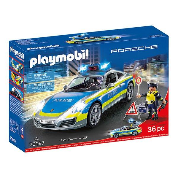 Image of Playmobil 70067 Porsche 911 Carrera 4S Polizei