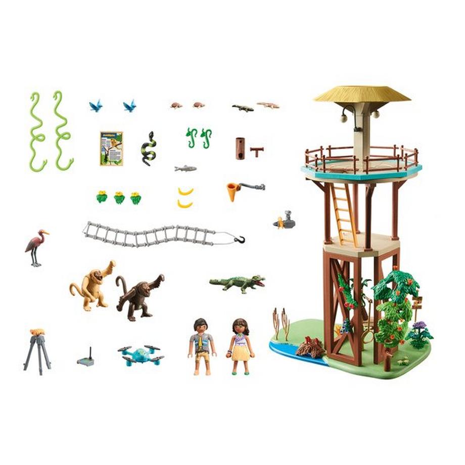 Playmobil  71008 Wiltopia - Torre di ricerca con bussola 