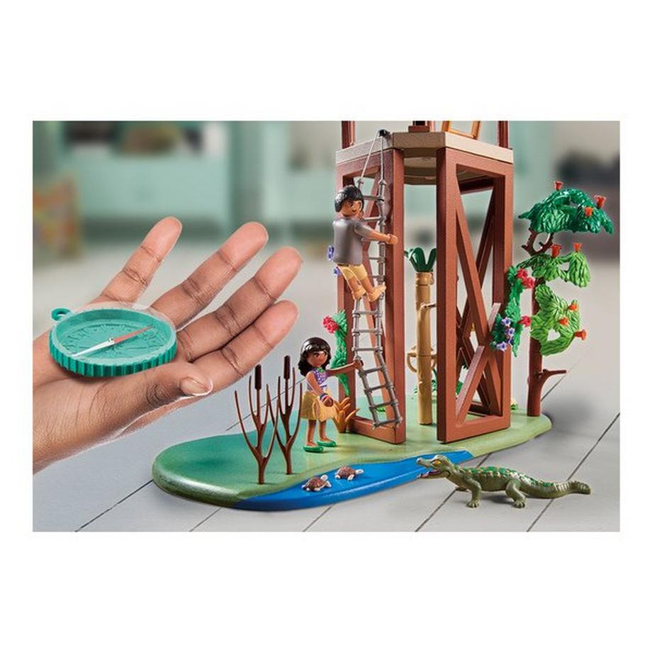 Playmobil  71008 Wiltopia - Torre di ricerca con bussola 