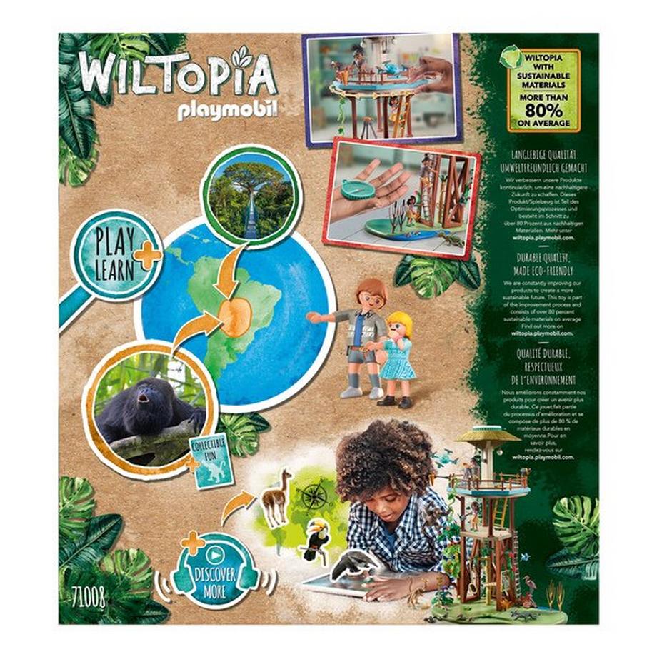 Playmobil  71008 Wiltopia - Torre di ricerca con bussola 