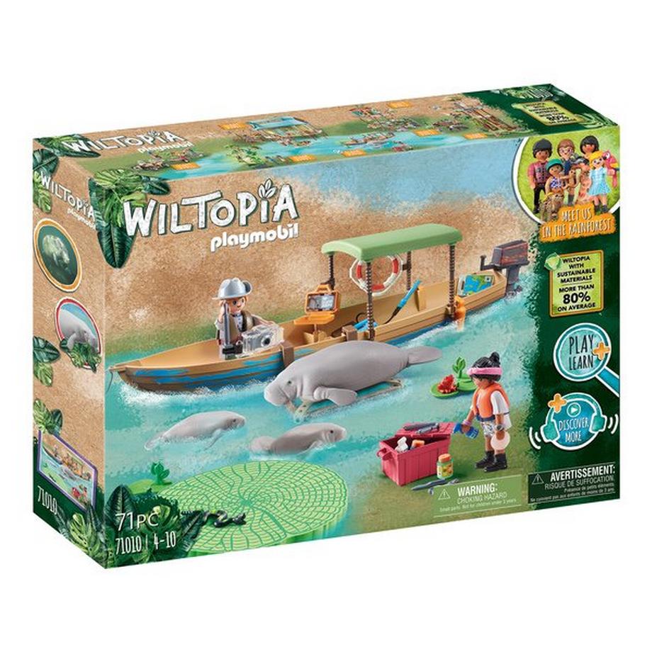 Playmobil  71010 Wiltopia - Bootsausflug zu den Seekühen 