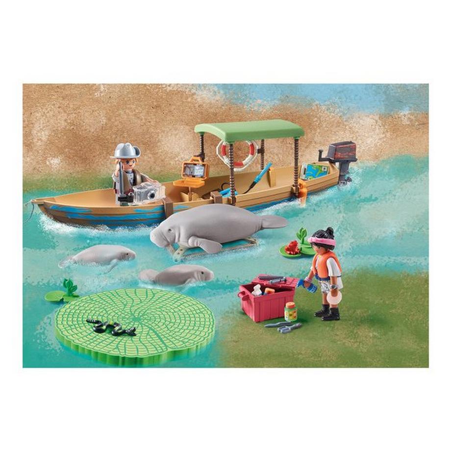 Playmobil  71010 Wiltopia - Bootsausflug zu den Seekühen 