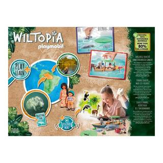 Playmobil  71010 Wiltopia - Gita in barca e lamantini della foresta amazzonica 