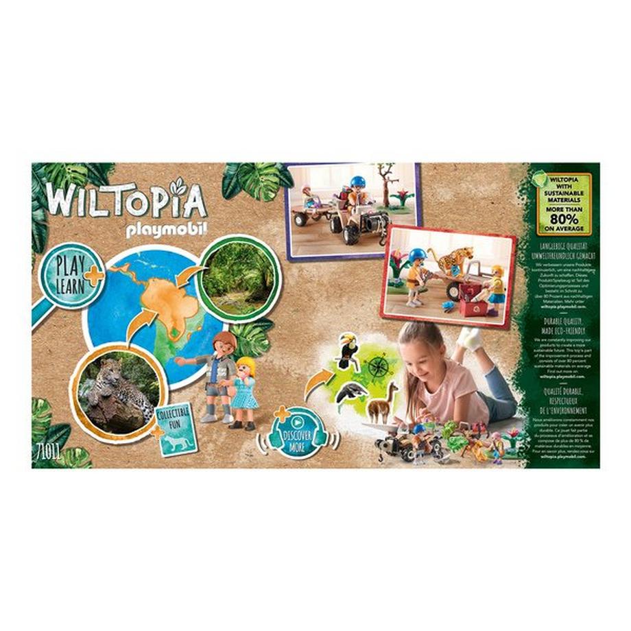 Playmobil  71011 Quad de secours pour animaux 