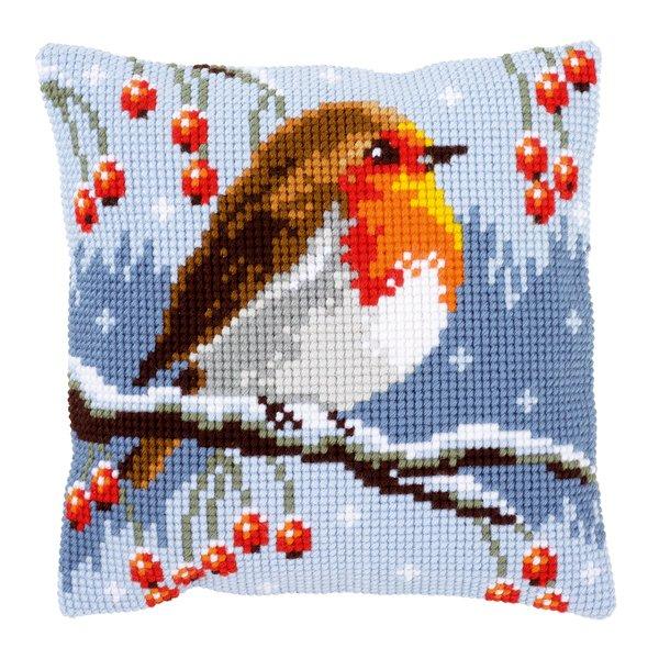 Vervaco Coussin au point de croix Oiseau 