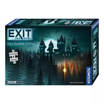 EXIT® - Il gioco + il puzzle: Il castello oscuro, Tedesco