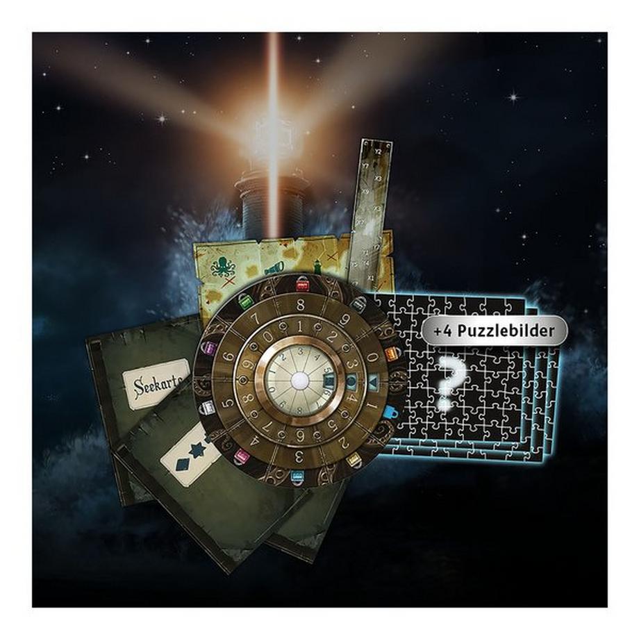 Kosmos  EXIT® - Il gioco + puzzle: il faro solitario, Tedesco 