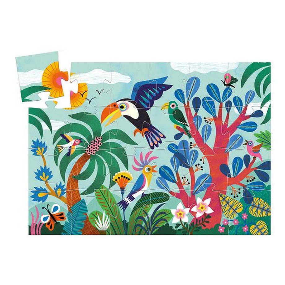 Djeco  Puzzle Coco il tucano 24 pezzi 