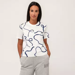 Manor Woman  T-Shirt, kA Weiss Bedruckt