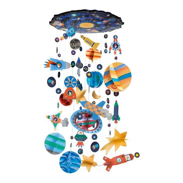 Djeco Kreativ-Set Mobile Sonnensystem 