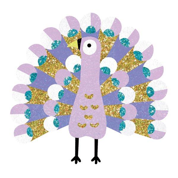 Djeco Kreativ-Set Sandbilder Bunte Vögel 