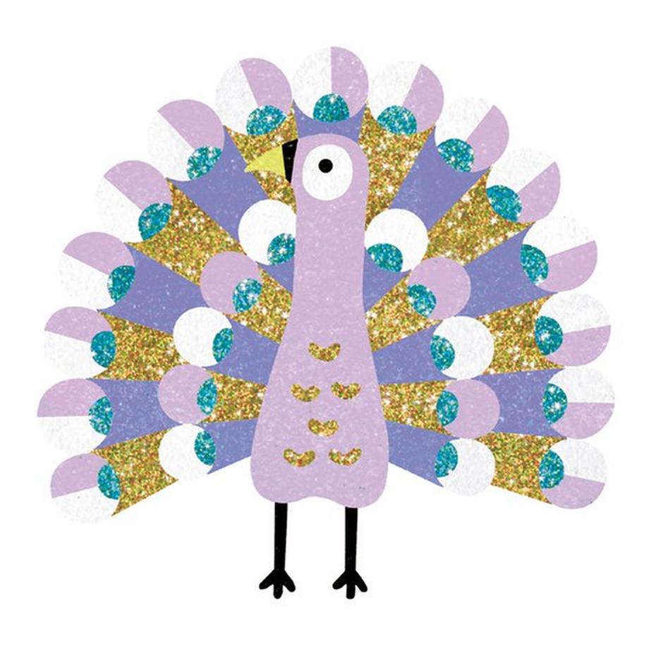 Djeco Loisirs créatifs, images en sable Colourful birds 