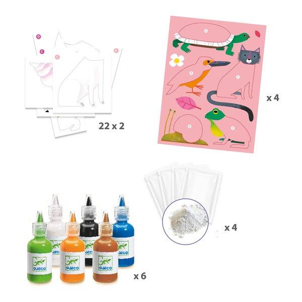 Djeco Multifunktionspapier farbig  