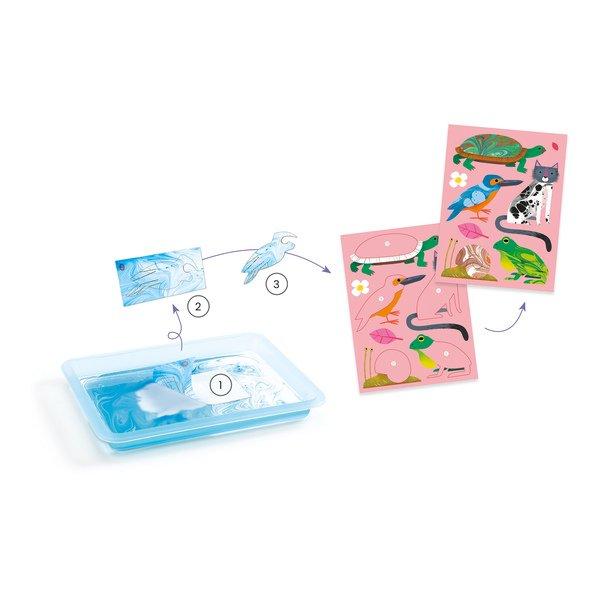 Djeco Multifunktionspapier farbig  