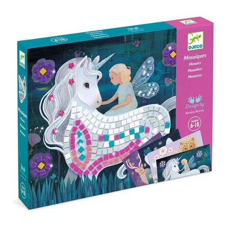 Djeco Mondo delle fiabe Set di artigianato mosaico 