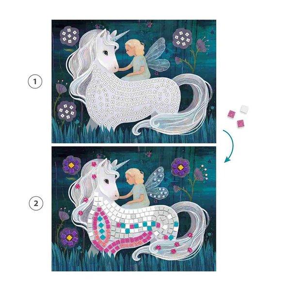 Djeco Fairytale world Set de bricolage mosaïque 