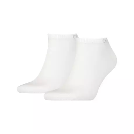Calvin Klein Calzini per sneaker, confezione doppia CK MEN SNEAKER 2P Bianco