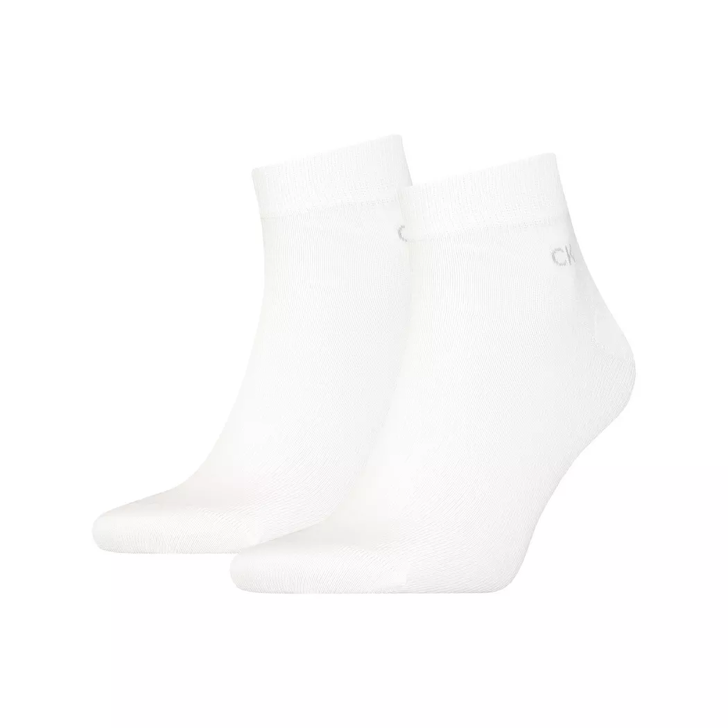 Calvin Klein - Duopack, Sneaker Socken, für Herren, Weiss, Größe 39-42
