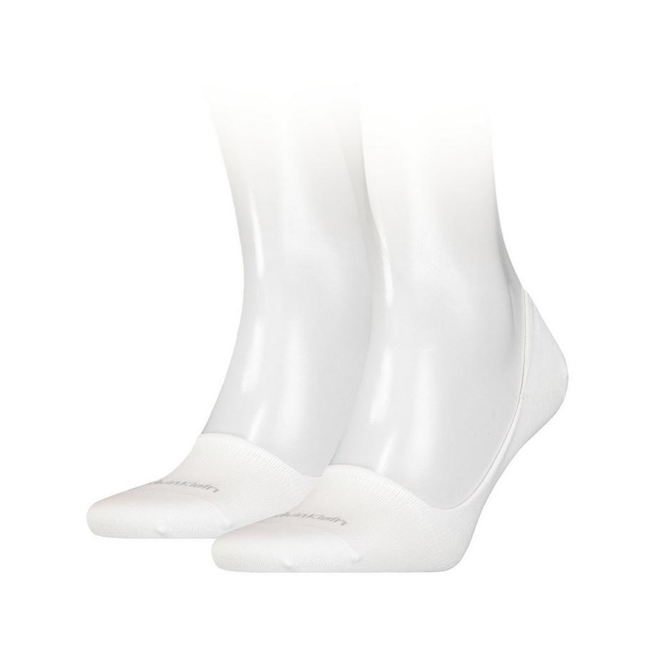 Calvin Klein CK MEN FOOTIE MID CUT 2P Protège-bas  