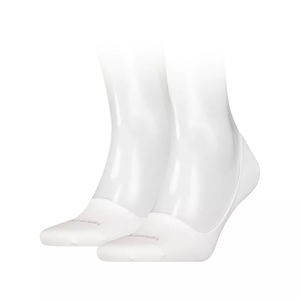 Calvin Klein - Duopack, Füsslinge, für Herren, Weiss, Größe 39-42