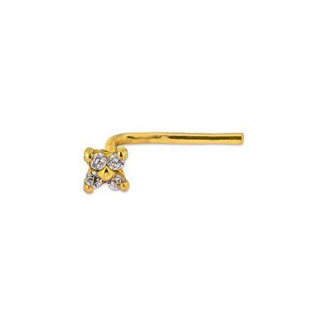 L' Atelier Gold 18 Karat by Manor  Piercing naso 